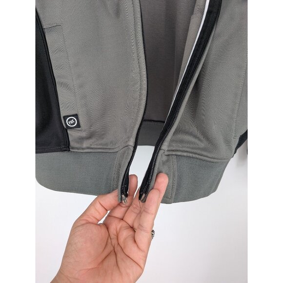 Fox Racing Full Zip Track Jacket Men Size L Moto Streetwear Tech Logo Grunge Y2K - Picture 4 of 11